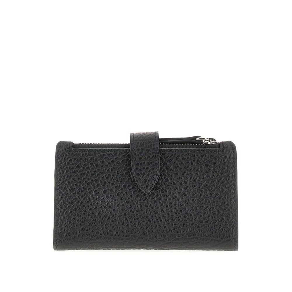 Maison Margiela Women Grain Leather Bi-Fold Cardholder